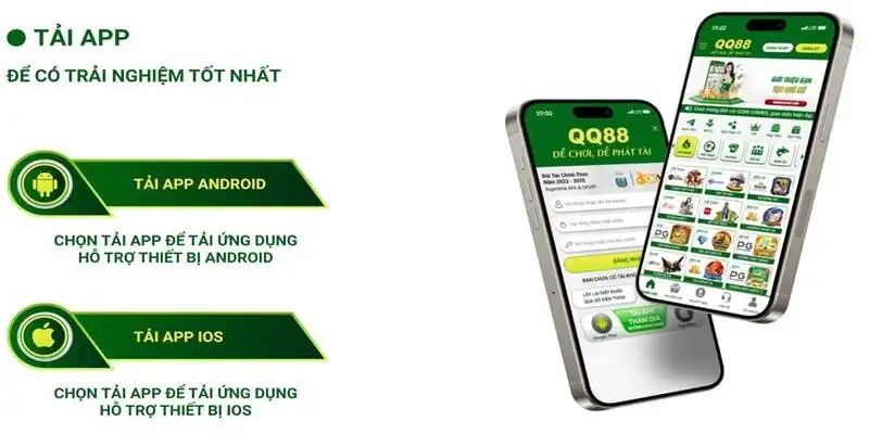 Những lợi ích hấp dẫn khi người chơi cài đặt app QQ88 về điện thoại cá nhân